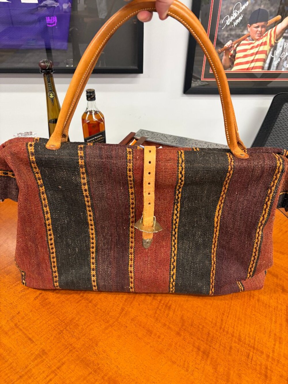 The Elephant Walk Carpet Tote Bag + Vintage & Rare